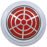 1950 Pontiac Style LED Tail Light, Spider Web Chrome Bezel