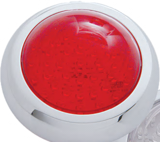 1950 Pontiac LED Tail Light w/Bezel