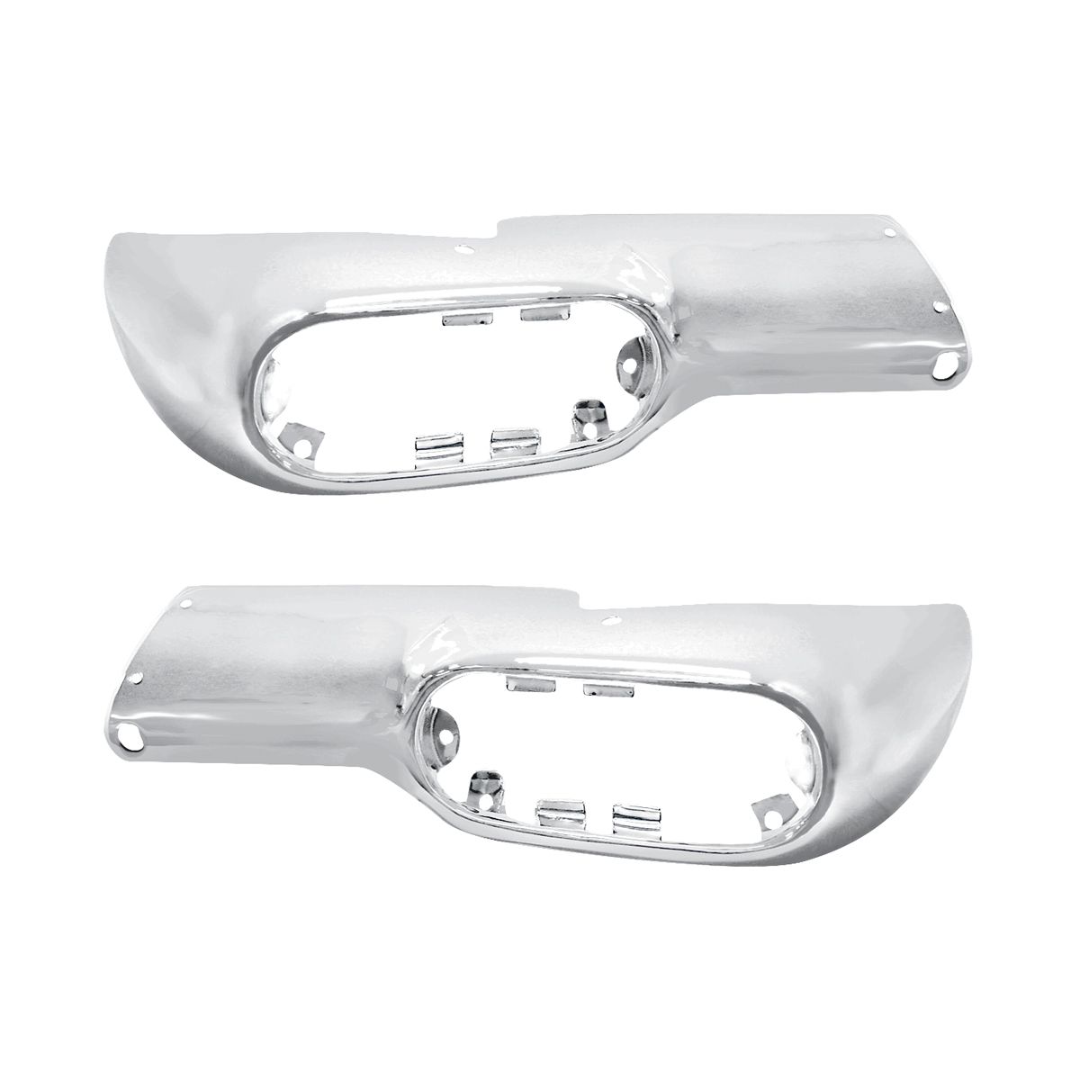 1954 Chevy Chrome Park Light Housing Pair
