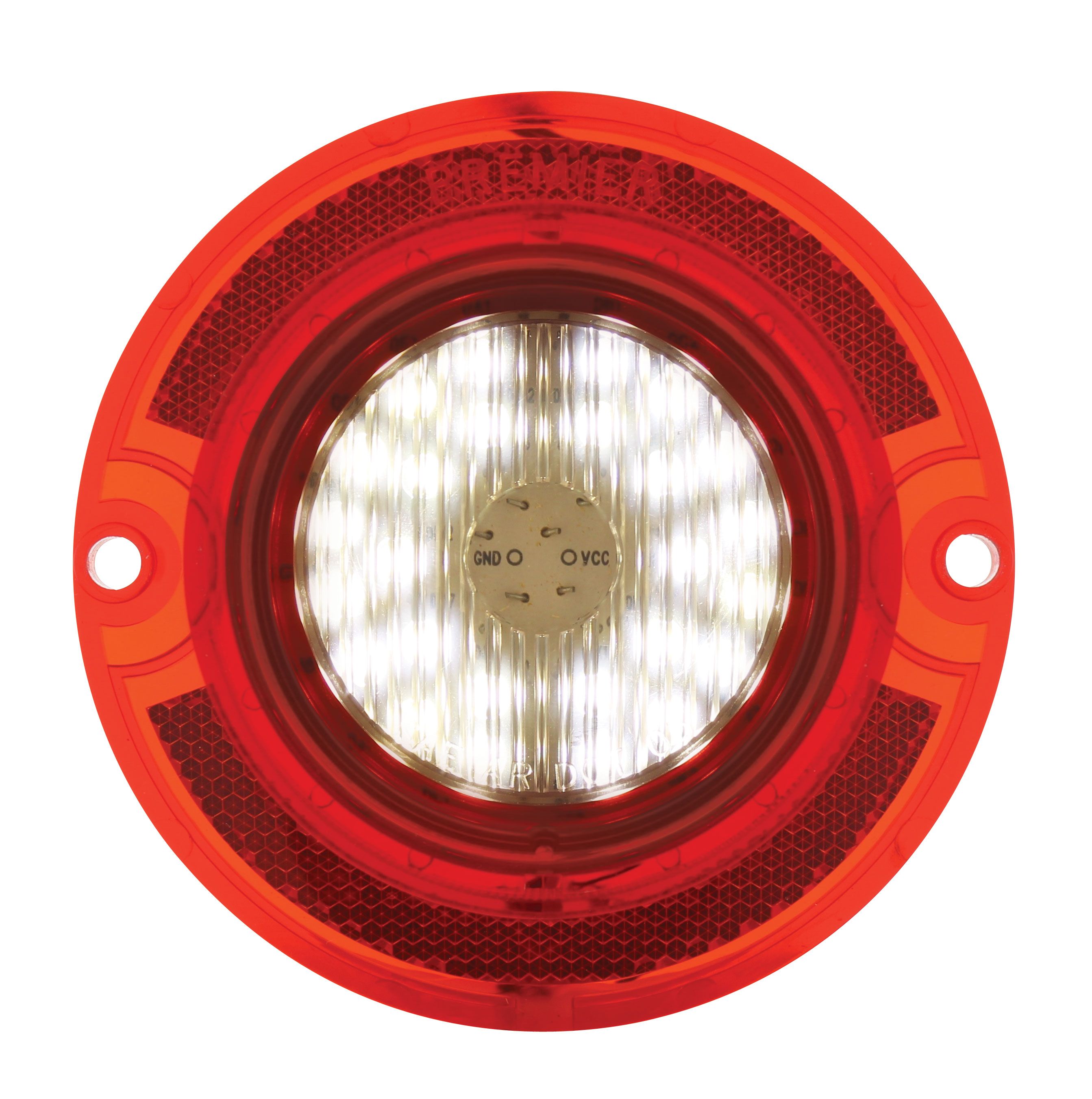 1963 Chevy Impala LED Back-up Light Red/Clear Lens