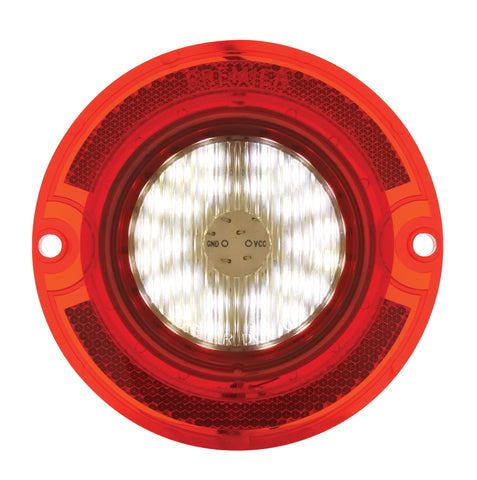 1963 Chevy Impala LED Back-up Light Red/Clear Lens