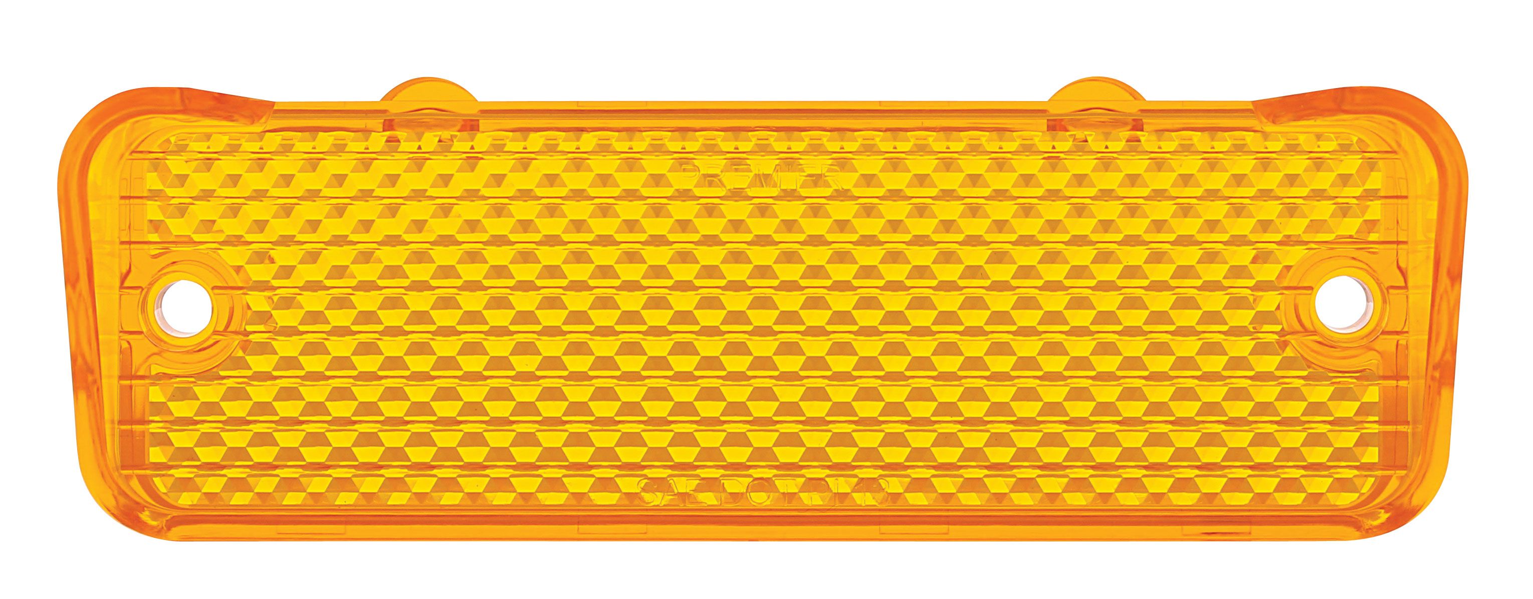 1966 Chevy Impala Amber Parking Light Lens