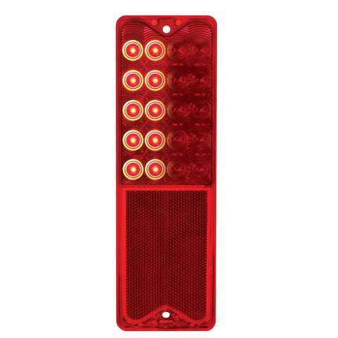 1967-72 Chevy & GMC Fleetside Truck LED Sequential Tail Light Lens