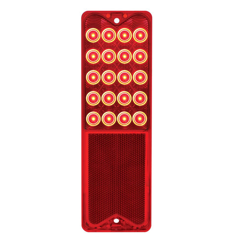 1967-72 Chevy & GMC Fleetside Truck LED Sequential Tail Light Lens
