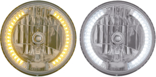 34 LED 7" Crystal Headlight Bulb