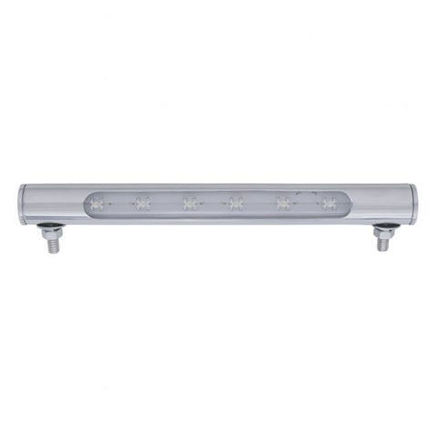 6 LED Tube License Plate Light Polished