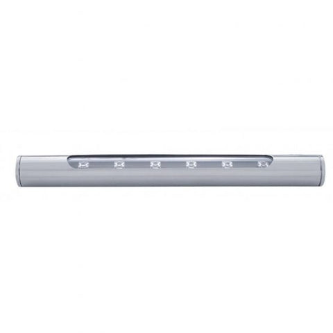 6 LED Tube License Plate Light Polished