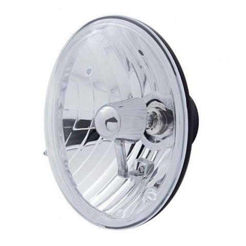 7" Round Crystal Halogen Headlight