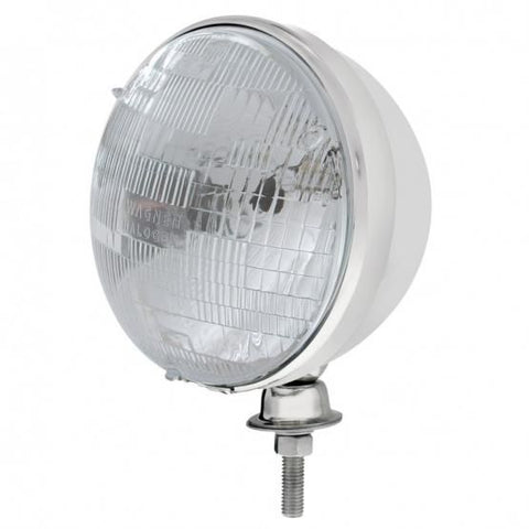 7" Dietz Style Headlight Chrome Housing (Pair)