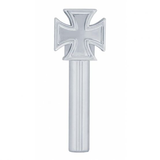 Chrome Iron Cross Door Lock Knobs