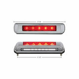 License Plate Light with Red LED Brake Light