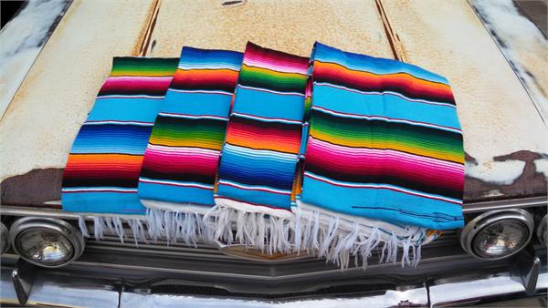 Light Mexican Blanket