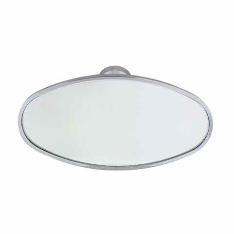 Rear View Oval Glue-on Mirror