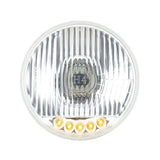 5 3/4" Halogen Headlight with 5 Amber LED Position Lights