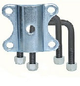 Steel Front Spring U-Bolt Kit