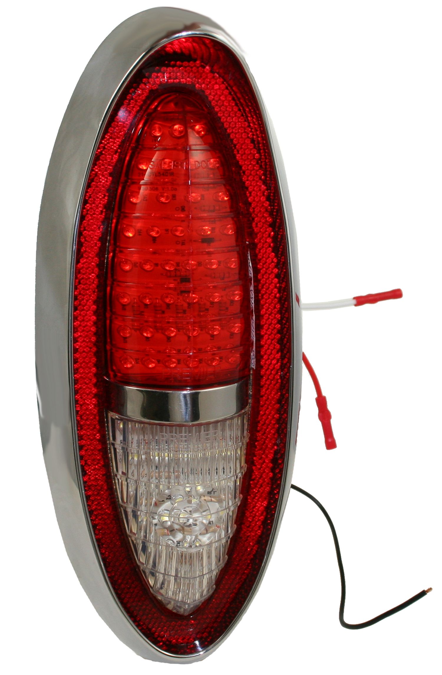 1954 Chevy Car Complete LED Tail Light Assembly
