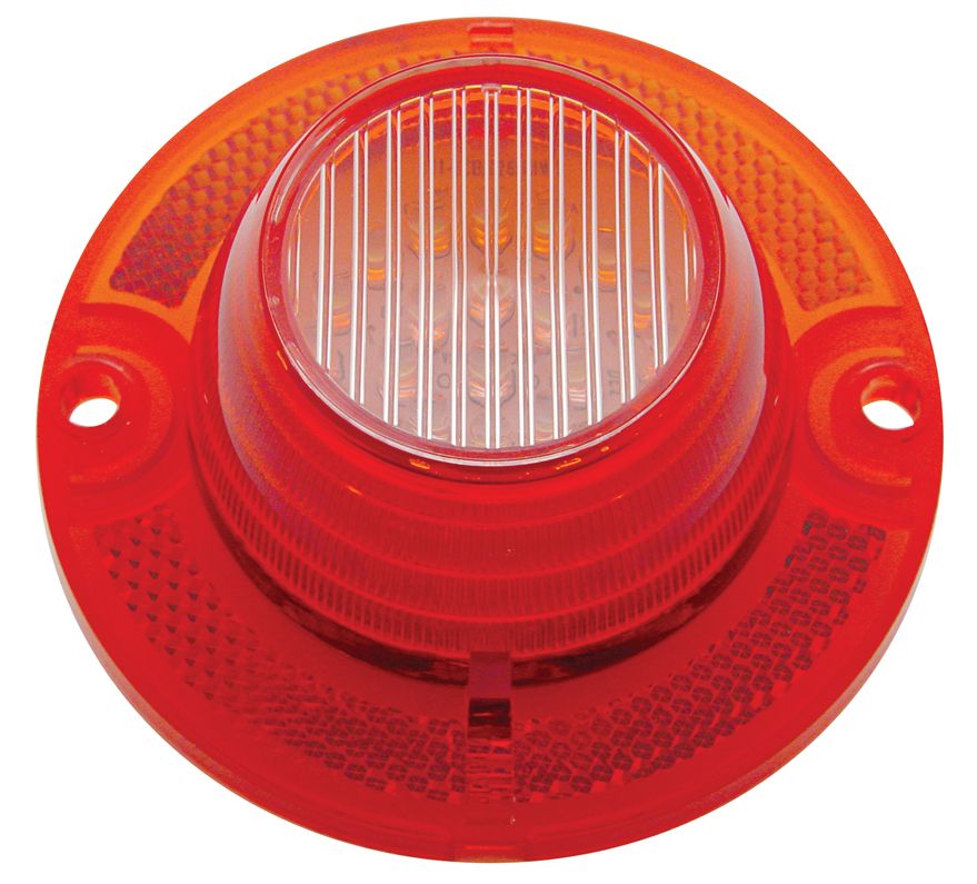 1962 Chevy Impala LED Back-up Light Red/Clear Lens
