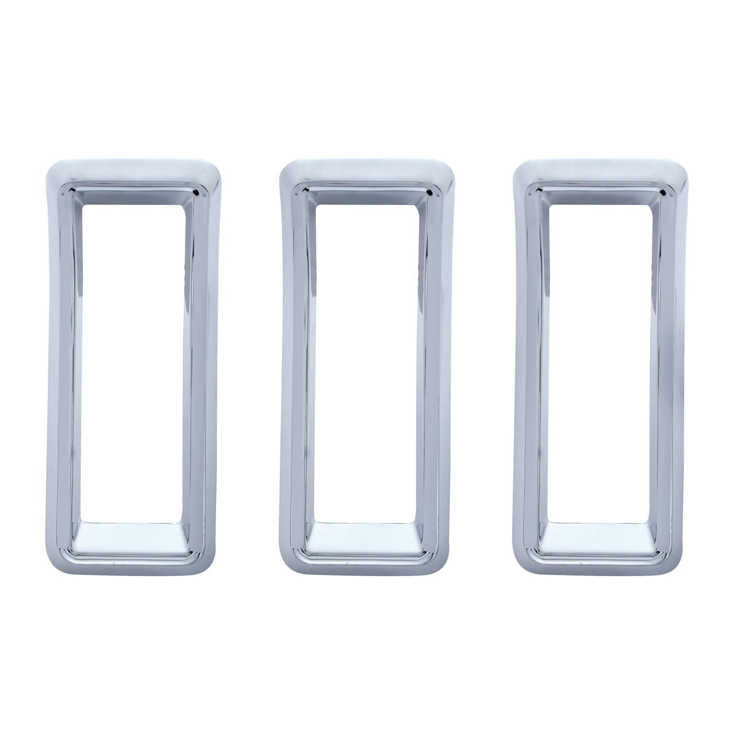 1967 Ford Mustang Tail Light Bezels (3 Pack)