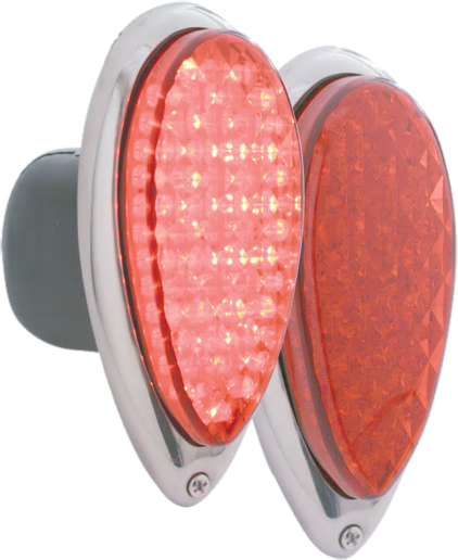 1938-39 Ford LED Tail Light w/Housing