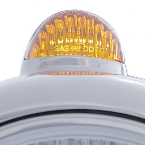 Chrome Guide 682-C Style Headlight & Dual Function LED Turn Signal